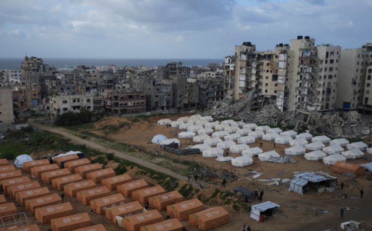 Qəzzaya qayıdan qaçqınlar üçün 3 mindən çox çadır qurulub