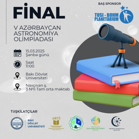 V Azərbaycan Astronomiya Olimpiadasının final mərhələsi keçiriləcək