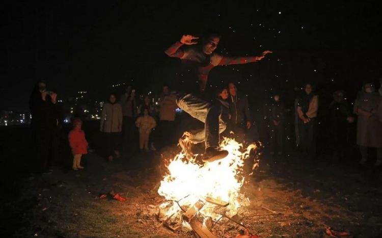 İranda Novruz çərşənbələrində 19 nəfər ölüb, 5 min 500 nəfər xəsarət alıb