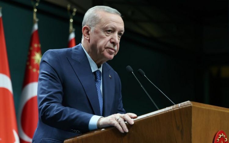 Ərdoğan: Qarabağın azad edilməsi regionda yeni səhifə açıb