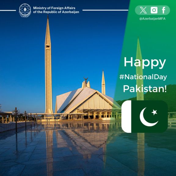 Azərbaycan XİN Pakistanı təbrik edib