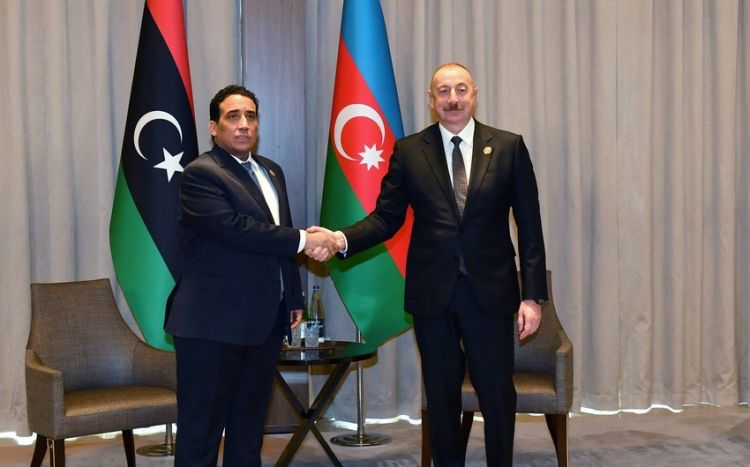 Liviya Prezidenti Ramazan bayramı münasibətilə İlham Əliyevi təbrik edib