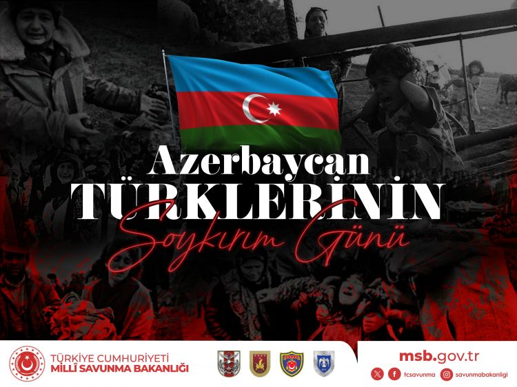 Türkiyə Müdafiə Nazirliyi 1918-ci il soyqırımı qurbanlarını anıb