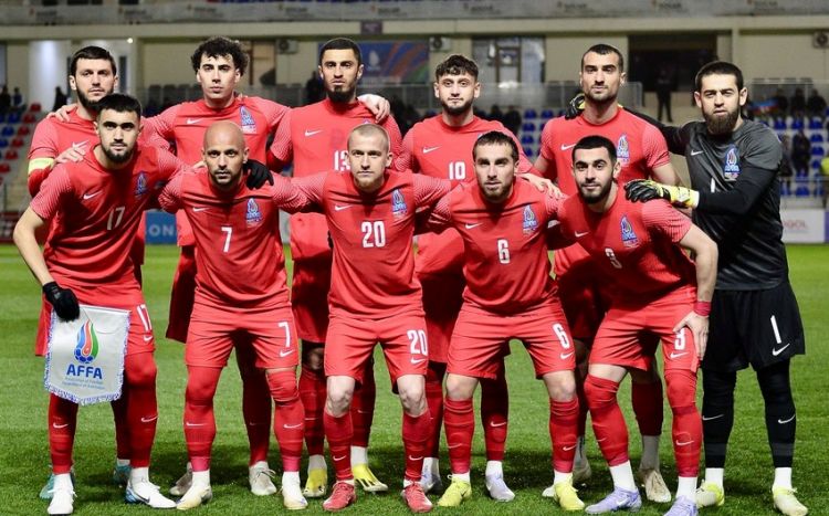 Azərbaycan millisi FIFA reytinqində geriləyib