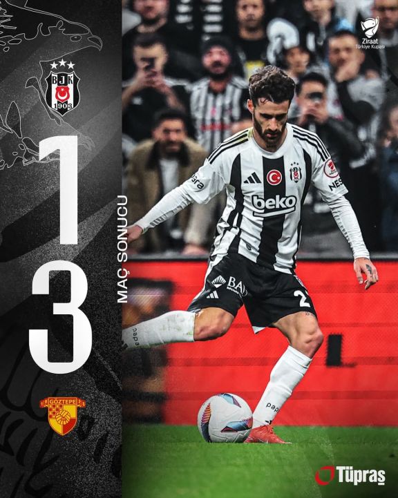 Türkiyə Kuboku: "Beşiktaş" evində uduzdu