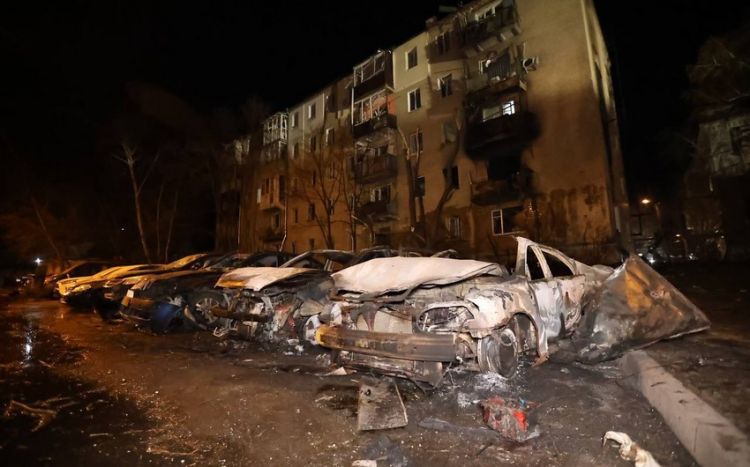 Rusiyanın Xarkovu atəşə tutması nəticəsində 4 nəfər ölüb, onlarla insan yaralanıb