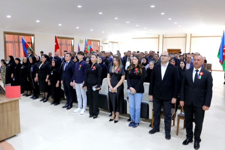 Naxçıvanda aprel şəhidi Rasim Məmmədovun xatirəsi anılıb