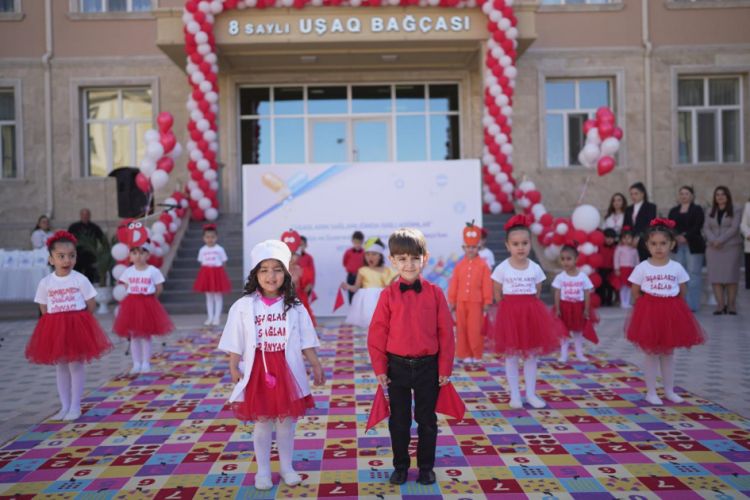 Naxçıvanda uşaq bağçalarında D vitaminin paylanması üçün xeyriyyə aksiyalarına başlanılıb<font color=red> - VİDEO</font>