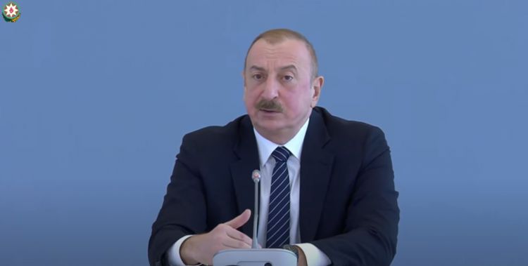 Prezident İlham Əliyev: Ermənistan Azərbaycanın enerji resursları və nəqliyyat marşrutları üçün tranzit ölkəyə çevrilə bilərdi