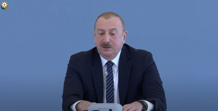Prezident: Ermənistan Araz çayını çirkləndirir