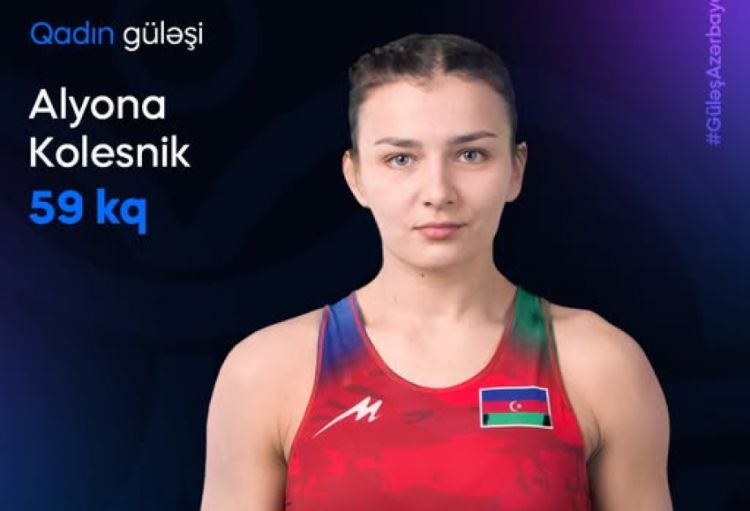 Azərbaycanın qadın güləşçisi Avropa çempionatında yarımfinala yüksəlib