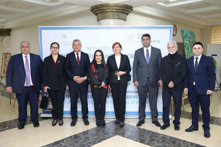 NDU-nun rektoru Elbrus İsayev BSU-da keçirilən III beynəlxalq elmi konfransda iştirak edib<font color=red> - FOTOLAR</font>
