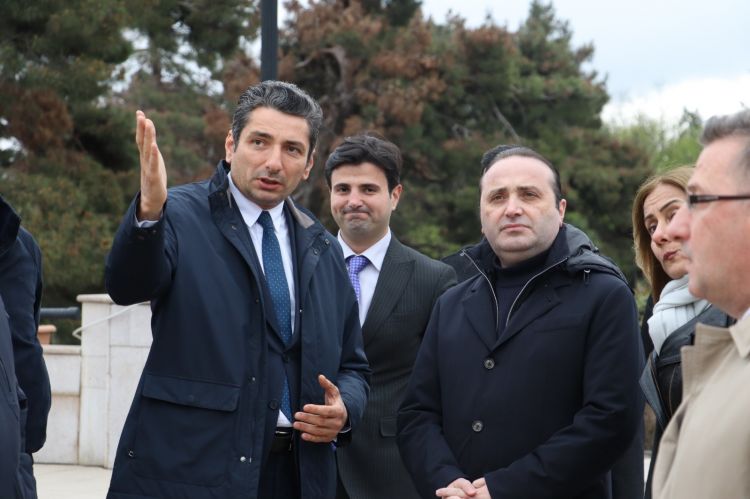 Mustafa Tuzcu: Türkiyə işğaldan azad edilən torpaqların bərpasında iştirak edəcək<font color=red> - FOTOLAR</font>