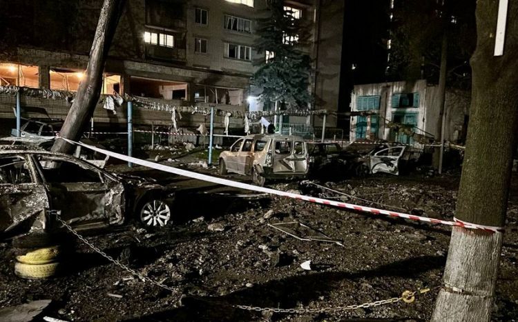Rusiyanın Dneprə dron hücumu nəticəsində ölənlərin sayı artıb, 30-a yaxın insan yaralanıb