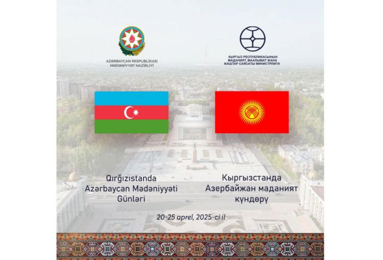 Qırğızıstanda Azərbaycan Mədəniyyəti Günləri başlayır