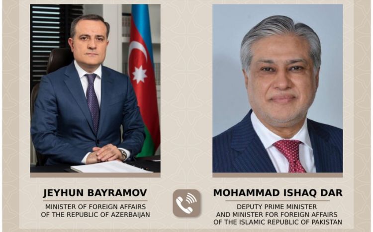 Azərbaycan və Pakistan XİN başçıları regional təhlükəsizlik məsələlərini müzakirə ediblər