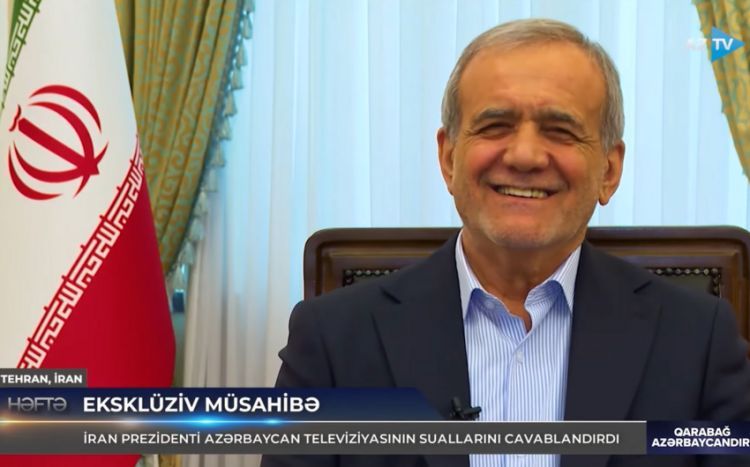 Məsud Pezeşkian: İran və Azərbaycan qonşu olaraq bir birinə çox kömək edə bilər