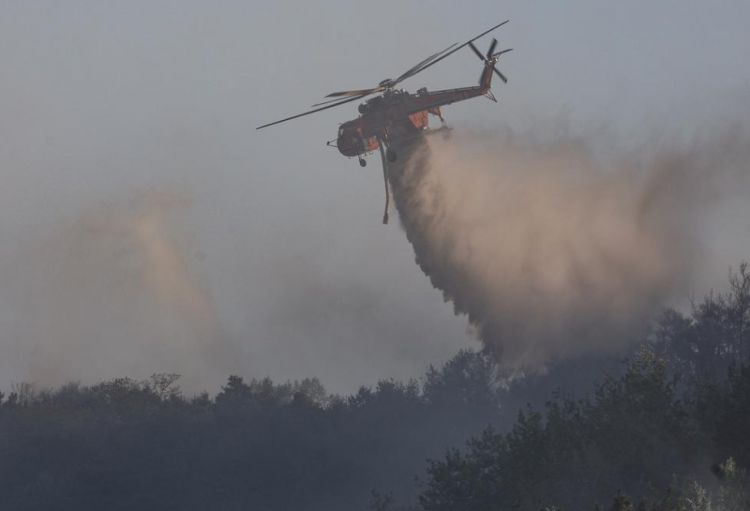 Cənubi Koreyada meşə yanğınlarının əsas hissəsi nəzarət altına alınıb