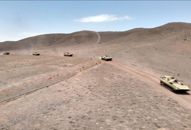 Əlahiddə Ümumqoşun Orduda komanda-qərargah təlimi keçirilib