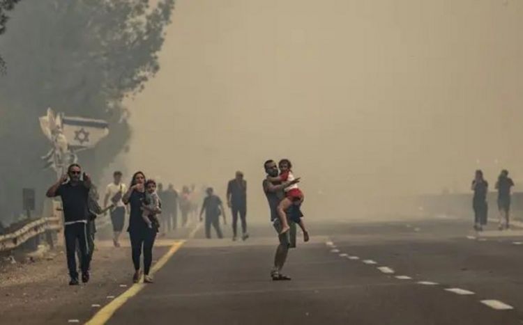 İsraildə meşə yanğınları törətməkdə şübhəli bilinən 18 nəfər saxlanılıb