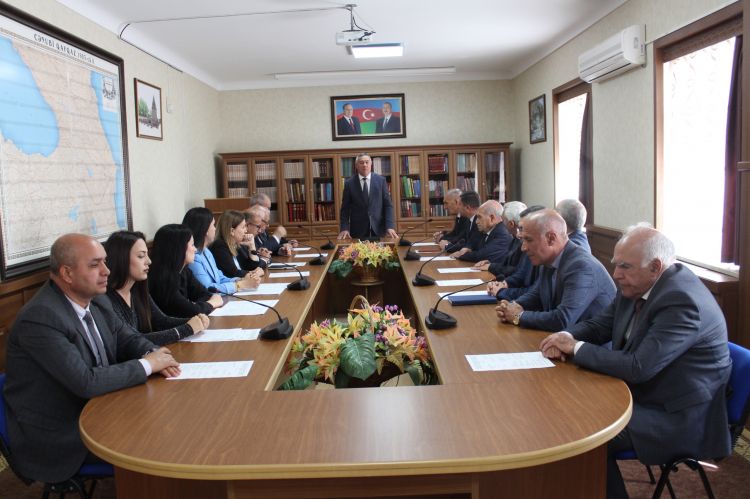 AMEA Naxçıvan Bölməsində təcrübə keçən tələbələr konfrans təşkil ediblər  