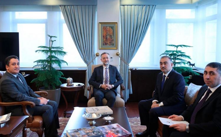 Azərbaycan səfiri Türkiyənin XİN başçısının müavini ilə regional gündəmi müzakirə edib<font color=red> - FOTOLAR</font>