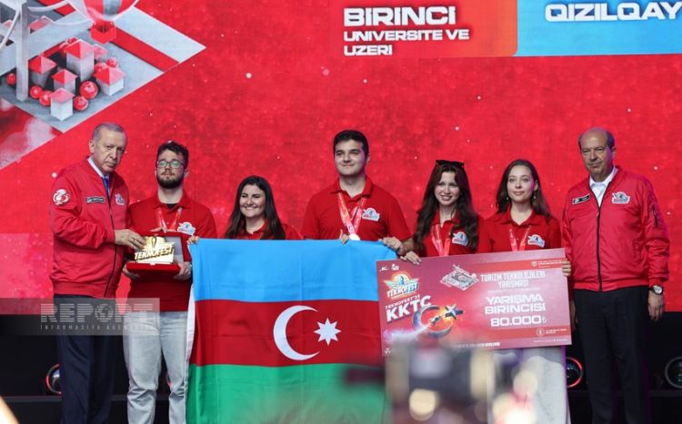 Azərbaycan komandası “TECHNOFEST-2025”də birinci yer tutub