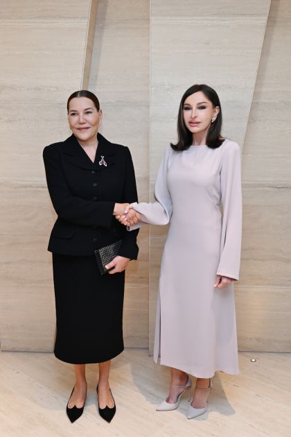 Azərbaycanın Birinci vitse-prezidenti Mehriban Əliyeva Mərakeşin xanım Şahzadəsi Lalla Hasnaa ilə görüşüb<font color=red> - FOTOLAR</font>