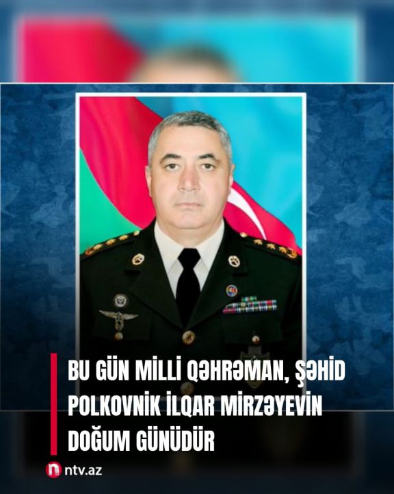 İlqar Mirzəyevin doğum günüdür