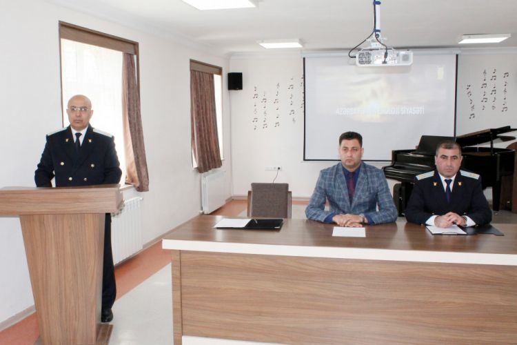 Naxçıvan Musiqi Kollecində “Heydər Əliyev və ekoloji siyasət” mövzusunda tədbir keçirilib <font color=red> - FOTOLAR</font>
