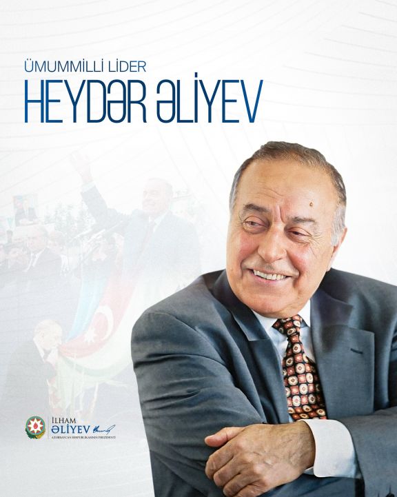 Bu gün ümummilli lider Heydər Əliyevin doğum günüdür