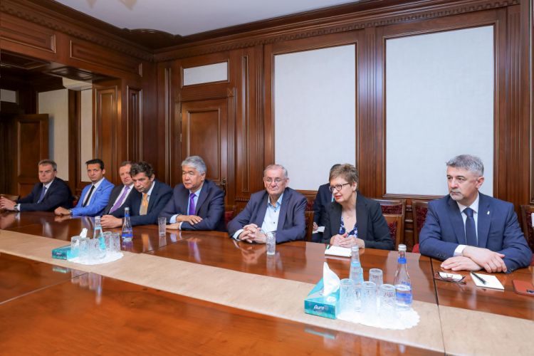 Səlahiyyətli nümayəndə Macarıstan nümayəndə heyətini qəbul edib<font color=red> - FOTOLAR</font>