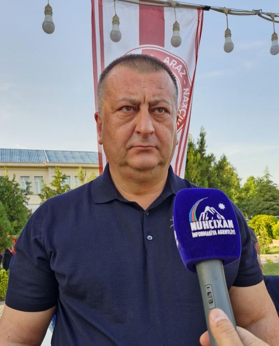 Naxçıvan Futbol Federasiyasının (NFF) prezidenti: Tarixdə ilk dəfə Araz-Naxçıvanın Azərbaycanı Avropada təmsil etməsi qürurverici haldır