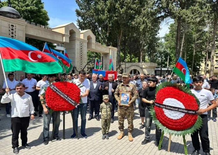 Birinci Qarabağ müharibəsinin şəhidi Əsəddin Novruzov dəfn edilib