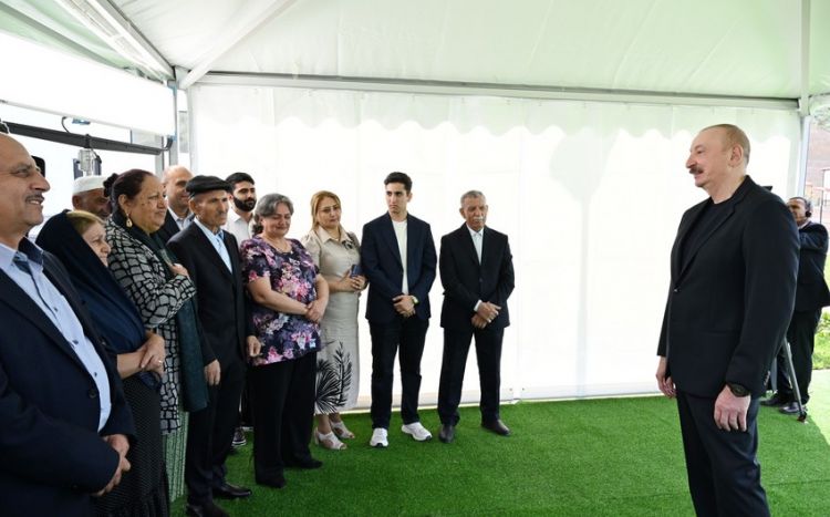 Prezident İlham Əliyev: Azad olunan ərazilərdə bərpa edilən şəhər və kəndlərin sayı 15-ə çatıb