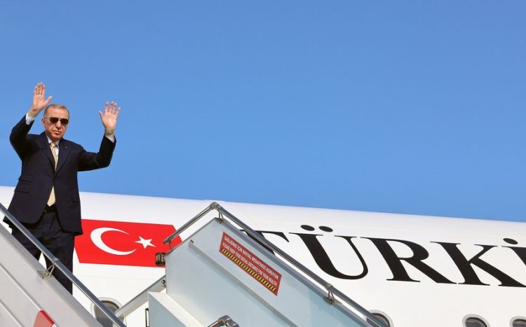 Ərdoğanın Laçında qarşılanma mərasimi olub