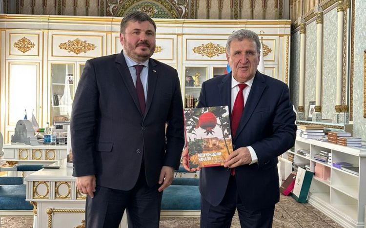Ukrayna səfiri və AMEA prezidenti təhsil sahəsində əməkdaşlığı müzakirə ediblər