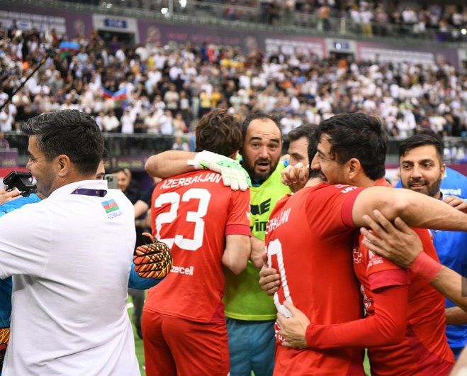 Azərbaycanın minifutbol millisi Bakıda keçirilən dünya çempionatında finala yüksəlib