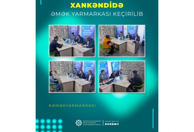 Xankəndidə keçirilən əmək yarmarkasında Xocalı üzrə vakansiyalar təqdim olunub