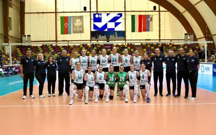 Azərbaycan millisi Qızıl Avropa Liqasında növbəti oyununu keçirib