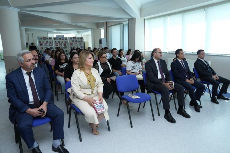 NDU-da İlham Tumasın “Gizli Cinayətlər” kitabının təqdimatı olub <font color=red> - FOTOLAR</font>