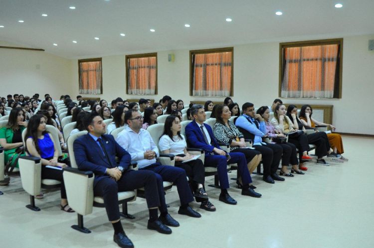 NDU-da Karyera Sərgisi çərçivəsində “Karyerada etik prinsiplər və şəffaflıq” mövzusunda təlim keçirilib<font color=red> - FOTOLAR</font>