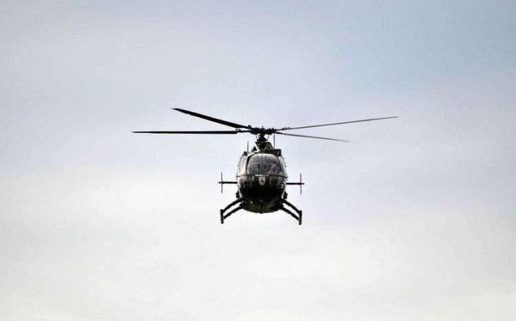 Hindistanda helikopter qəzaya uğrayıb, ölənlər var