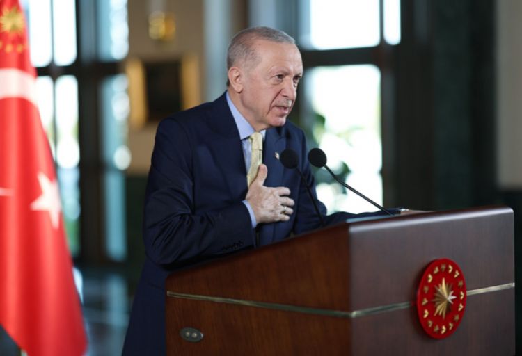 Rəcəb Tayyib Ərdoğan Azərbaycanı təbrik edib