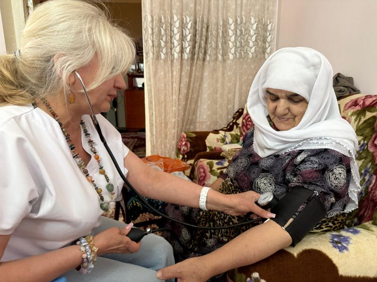 Naxçıvan Muxtar Respublikası Səhiyyə Nazirliyi tərəfindən Milli Qurtuluş Gününə həsr olunmuş tibbi aksiya keçirilib<font color=red> - FOTOLAR</font>