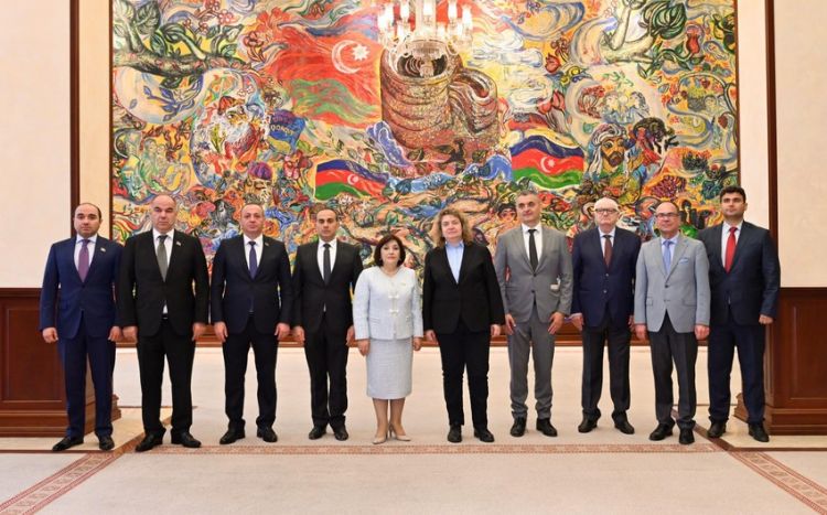 Sahibə Qafarova Bolqarıstan Respublikası Milli Assambleyasının sədri ilə görüşüb<font color=red> - FOTOLAR</font>