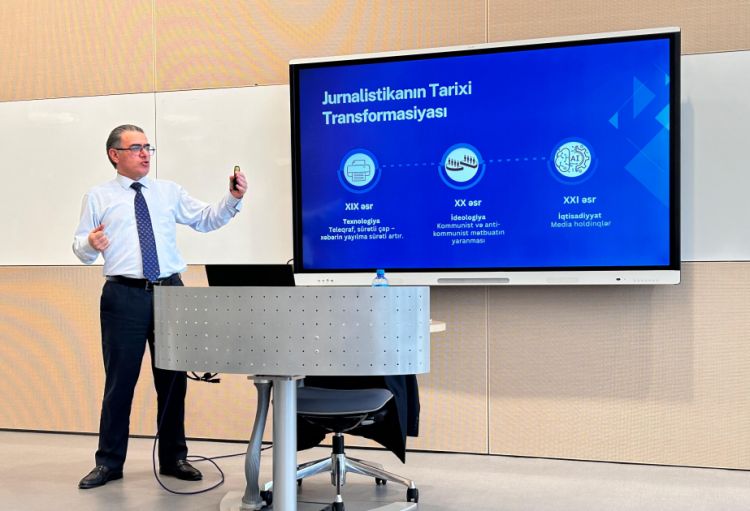 ADA Universitetində mətbuatının 150 illiyi münasibətilə seminar keçirilib