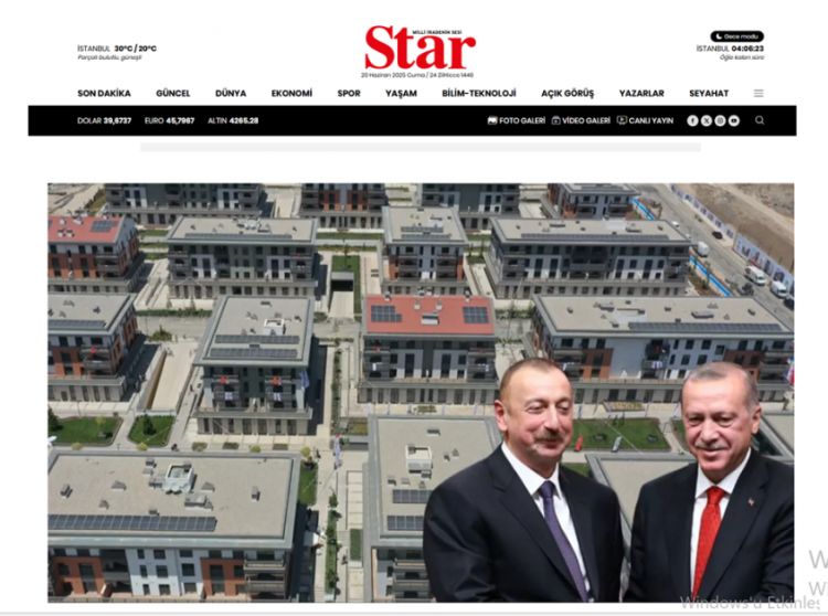 Kahramanmaraşda “Azərbaycan” məhəlləsinin açılması Türkiyə və Şimali Kipr mediasının diqqət mərkəzində olub<font color=red> - FOTOLAR</font>
