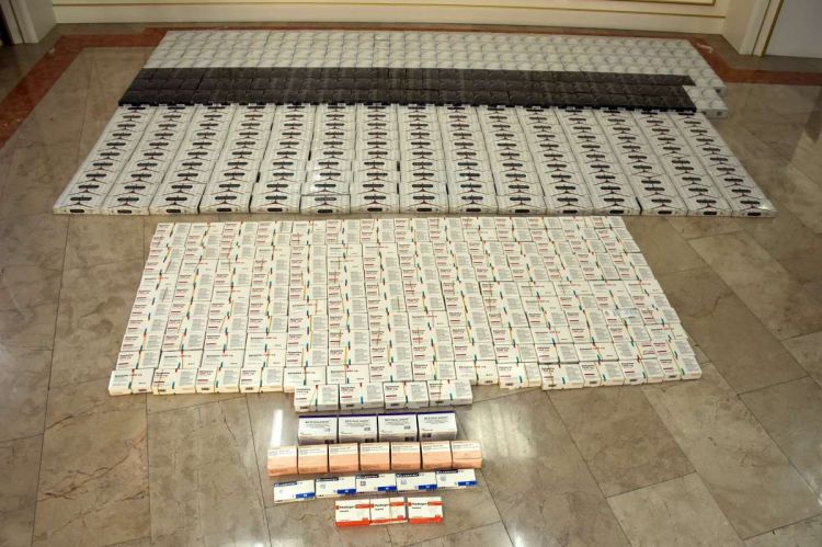 Naxçıvanda külli miqdarda siqaretlər və psixotrop dərman preparatı aşkar edilib