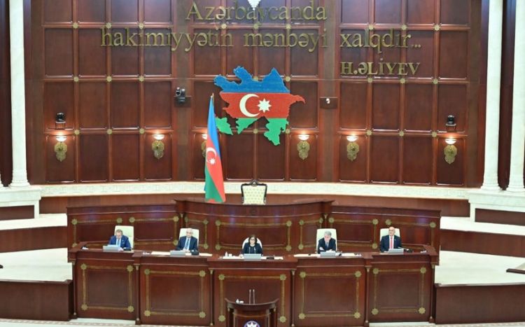 Milli Məclis Silahlı Qüvvələr Günü münasibətilə Prezident İlham Əliyevi təbrik edib